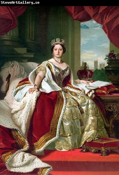 Franz Xaver Winterhalter Portrait of Queen Victoria